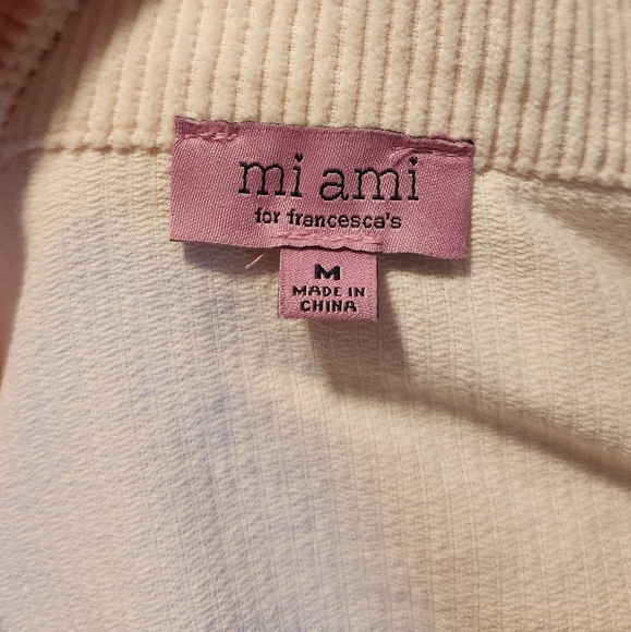 Francesca's Cropped Corduroy Jacket - Picture 3 of 4